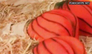 Анальный трах огромной задницы тыквы на Хэллоуин (Домашнее видео) | Камшоты | Большие сиськи
